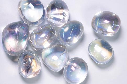 CANTOS RODADOS GRANDES | CANTO RODADO CUARZO AURA ARCO IRIS (TAMAOS VARIADOS)