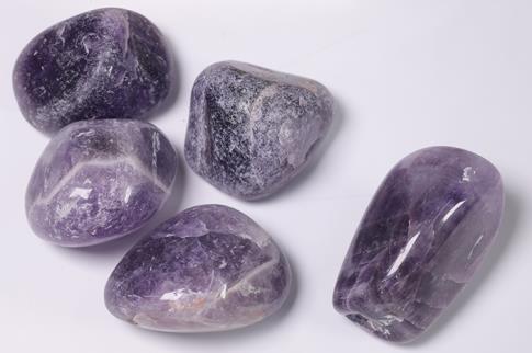 CANTOS RODADOS GRANDES | CANTO RODADO GRANDE AMATISTA -2.5-3.5 cms-