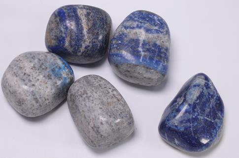 CANTOS RODADOS GRANDES | CANTO RODADO GRANDE LAPISLAZULI -2.5-3.5 cms-