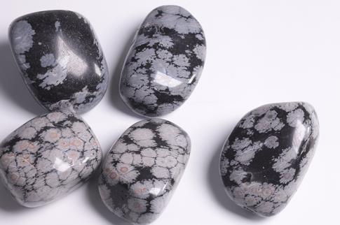 CANTOS RODADOS GRANDES | CANTO RODADO GRANDE OBSIDIANA NEVADA -2.5-3.5 cms-