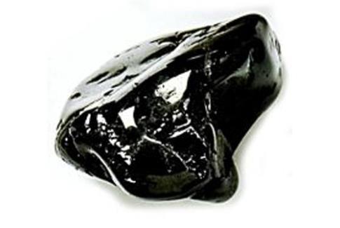 CANTOS RODADOS GRANDES | CANTO RODADO GRANDE TURMALINA NEGRA -Aprox. 4 x 2 cms-
