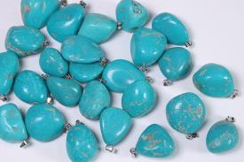 CANTOS RODADOS ENGARZADOS | CANTO RODADO PEQUEO ENGARZADO TURQUENITA MAGNESITA (ACUARIO)