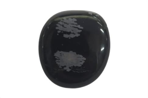 CANTOS RODADOS PEQUEOS Y MEDIANOS | CANTO RODADO PEQUEO OBSIDIANA NEVADA (CAPRICORNIO)