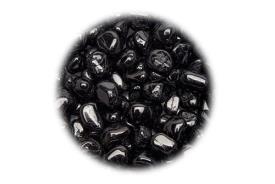 CANTOS RODADOS PEQUEOS Y MEDIANOS | CANTO RODADO PEQUEO TURMALINA NEGRA