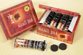 INCIENSOS EN GRANO | CARBON ARABE CON 10 PAQUETES X 10 PASTILLAS (100 PASTILLAS)