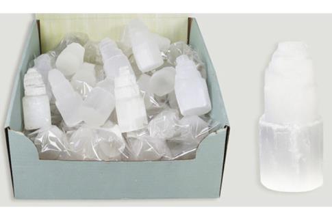 SELENITA | CATEDRAL DE SELENITA PEQUE�A 2x6CM APROX.