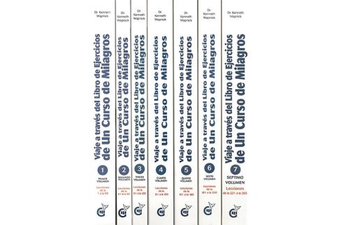 LIBROS DE AUTOAYUDA | COLECCIN VIAJE A TRAVES DEL LIBRO DE EJERCICIOS DE  UN CURSO DE MILAGROS (VOLUMENES 1,2,3,4,5,6,7)
