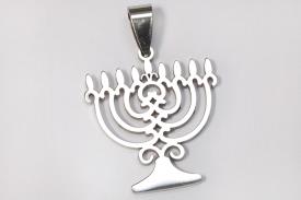 Promociones | COLGANTE ACERO CANDELABRO/MENORAH 9 BRAZOS