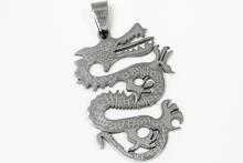 COLGANTE ACERO DRAGON 2,5 x 4 CM COLGANTE ACERO DRAGON 2,5 x 4 CM