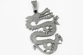 Novedades | COLGANTE ACERO DRAGON 2,5 x 4 CM