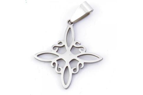 COMODIN | COLGANTE ACERO NUDO DE BRUJAS 2.06CM.