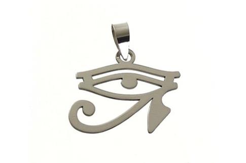 COMODIN | COLGANTE ACERO OJO DE HORUS 2.5 CM.