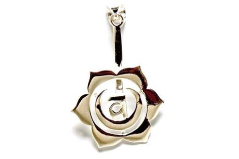 JOYERIA | COLGANTE PLATA 2 CHAKRA SVADISTHANA SEXUAL.(PARA DONUT)