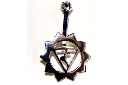 JOYERIA | COLGANTE PLATA 3 CHAKRA MANIPURA PLEXO SOLAR. (PARA DONUT)