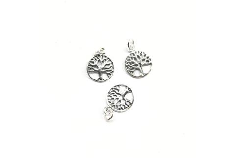 JOYERIA | COLGANTE PLATA ARBOL DE LA VIDA 11 MM.