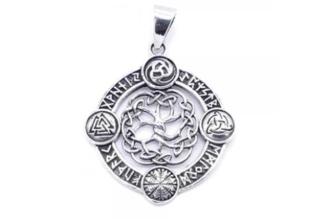 JOYERIA | COLGANTE PLATA ARBOL DE LA VIDA 26 mm
