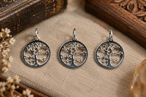 COLGANTES | COLGANTE PLATA ARBOL DE LA VIDA