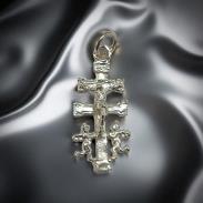 Novedades | COLGANTE PLATA CRUZ DE CARAVACA 2,5 CM
