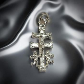 JOYERIA | COLGANTE PLATA CRUZ DE CARAVACA 2,5 CM