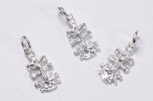 COLGANTE PLATA CRUZ DE CARAVACA MINI 1CM