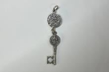 COLGANTE PLATA DOBLE INTENCION TETRAGRAMATON Y LLAVE SAN BENITO OXIDADO 3,5CM (TETRAGRAMATON 1CM Y LLAVE 2CM) COLGANTE PLATA DOBLE INTENCION TETRAGRAMATON Y LLAVE SAN BENITO OXIDADO 3,5CM (TETRAGRAMATON 1CM Y LLAVE 2CM)