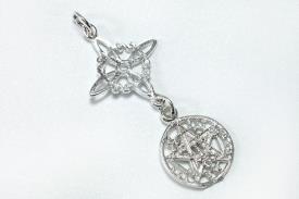 COLGANTES | COLGANTE PLATA DOBLE PROTECCION CON BRILLANTITO