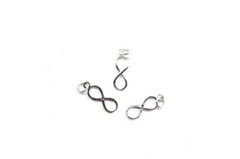 COMODIN | COLGANTE PLATA INFINITO 17 X 6 MM.