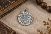 COLGANTE PLATA MEDALLA 7 ARCÁNGELES 1,6CM COLGANTE PLATA MEDALLA 7 ARCÁNGELES 1,6CM
