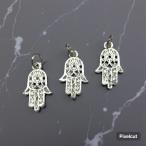 COLGANTE PLATA MINI MANO DE FATIMA 1,5CM APROX COLGANTE PLATA MINI MANO DE FATIMA 1,5CM APROX