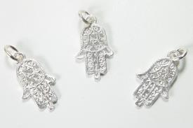 COLGANTES | COLGANTE PLATA MINI MANO DE FATIMA 1,5CM APROX