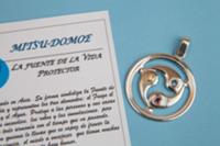 COLGANTE PLATA MISU-DOMOE ZIRCONITAS