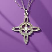 Novedades | COLGANTE PLATA NUDO DE BRUJAS 2,5 x 2,8 CM APROX.