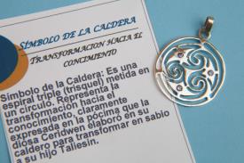 JOYERIA | COLGANTE PLATA SIMBOLO DE LA CALDERA
