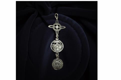 JOYERIA | COLGANTE PLATA TRIPLE PROTECCION