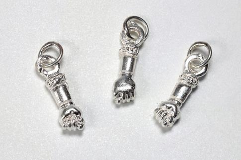 COLGANTES DE MINERALES | COLGANTE PUO O FIGA PROTECTOR PLATA