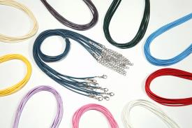 CONSUMIBLES Y COMPLEMENTOS | CORDON ENCERADO (ELEGIR COLOR PAQUETE) 1.5 mm x 45cm