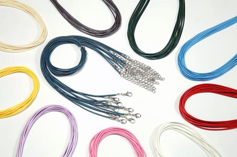 CONSUMIBLES Y COMPLEMENTOS | CORDON ENCERADO (ELEGIR COLOR PAQUETE) 1.5 mm x 45cm