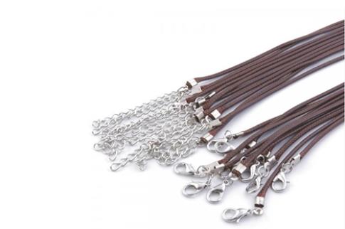 COMODIN | CORDON ENCERADO MARRON 2mm x 70 cm
