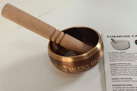 CUENCOS TIBETANOS | CUENCO TIBETANO 10 CMS CON MAZO, 530 GRAMOS