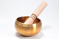 CUENCO TIBETANO 8-9 CMS CON MAZO, 430 GRAMOS