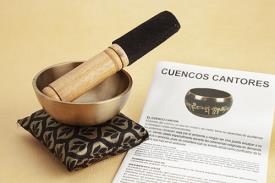CUENCOS TIBETANOS | CUENCO TIBETANO 8-9 CMS CON MAZO, 430 GRAMOS