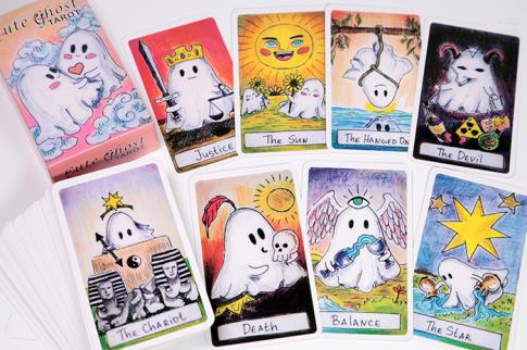 TAROTS Y OTRAS CARTAS | CUTE GHOST TAROT (Edicin limitada en ingls)