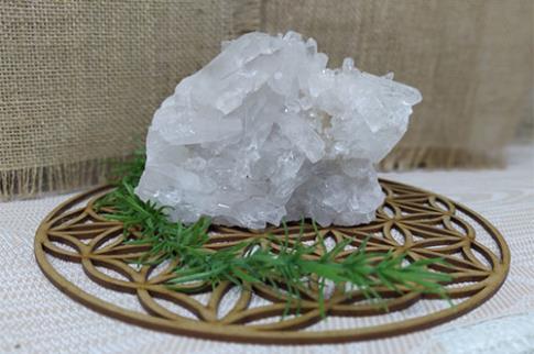 COMODIN | DRUSA DE CUARZO TRANSPARENTE 1KG