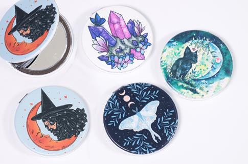 TALISMANES | ESPEJO MAGIC POCKET REDONDO (MODELOS VARIADOS) (Edicin Limitada)