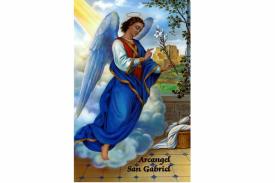 ESTAMPAS RELIGIOSAS | ESTAMPA ARCANFEL GABRIEL 7x11 cm.