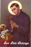 ESTAMPAS RELIGIOSAS | ESTAMPA S. LUIS GONZAGA PEQ.