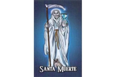 COMODIN | ESTAMPA SANTA MUERTE 6.5 X 10 CM.