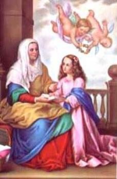 ESTAMPAS RELIGIOSAS | ESTAMPA STA. ANA PEQ.