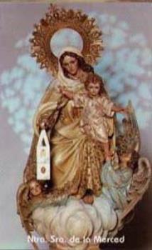ESTAMPAS RELIGIOSAS | ESTAMPA V. DE LA MERCED PEQ.
