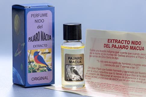 EXTRACTOS | EXTRACTO NIDO DEL PAJARO MACUA (Amor y fortuna)